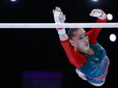Kaylia Nemour : Une contre-performance rare en finale des barres asymétriques lors de la Coupe du monde de gymnastique à Cottbus