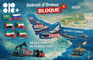 Détroit d’Ormuz bloqué : cinq pays de l’OPEP+ réduisent drastiquement leur production de pétrole en pleine crise
